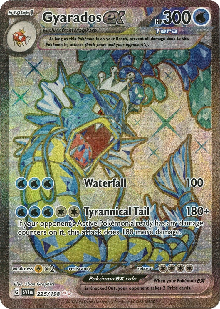 Image for Gyarados ex (225/198) (SV01: Scarlet & Violet Base Set) - Pokemon