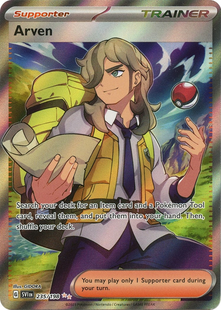 Image for Arven (235/198) (SVI) - Pokemon
