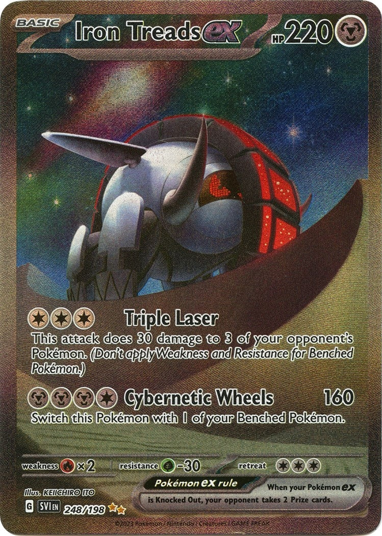 Image for Iron Treads ex (248/198) (SV01: Scarlet & Violet Base Set) - Pokemon