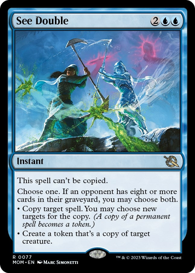 Image for See Double (77) (March of the Machine) (MOM) - Magic: The Gathering