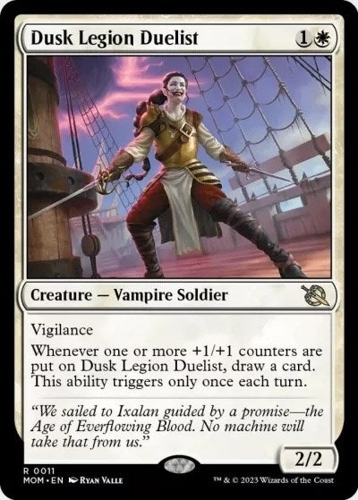 Image for Dusk Legion Duelist (11) (March of the Machine) (MOM) - Magic: The Gathering