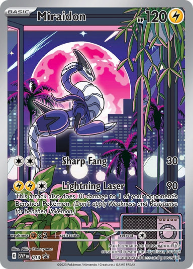 Image for Miraidon - 013 (013) (SV: Scarlet & Violet Promo Cards) - Pokemon