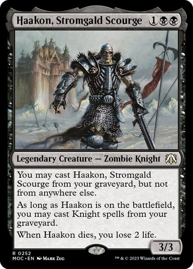 Image for Haakon, Stromgald Scourge (252) - Magic: The Gathering