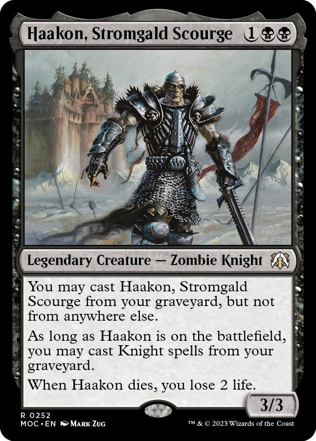 Image for Haakon, Stromgald Scourge (252) - Magic: The Gathering