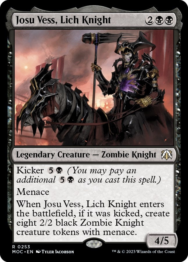 Image for Josu Vess, Lich Knight (253) - Magic: The Gathering