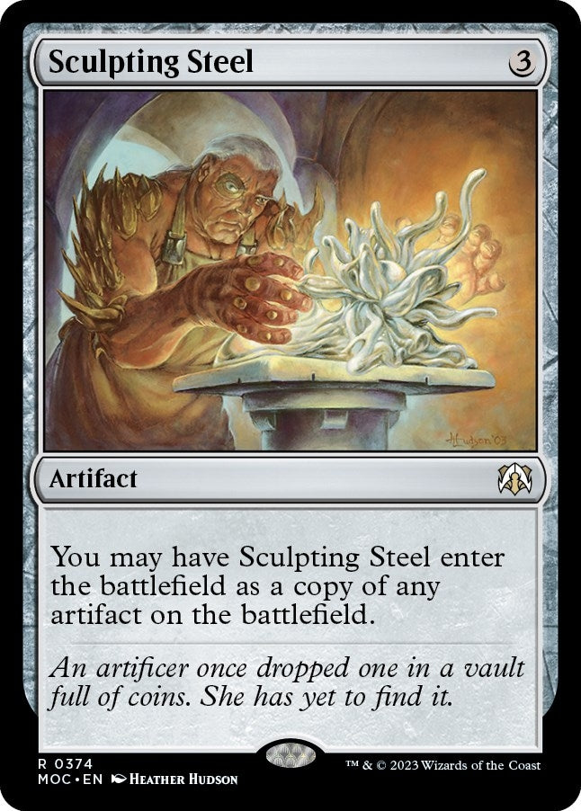 Image for Sculpting Steel (374) - Magic: The Gathering