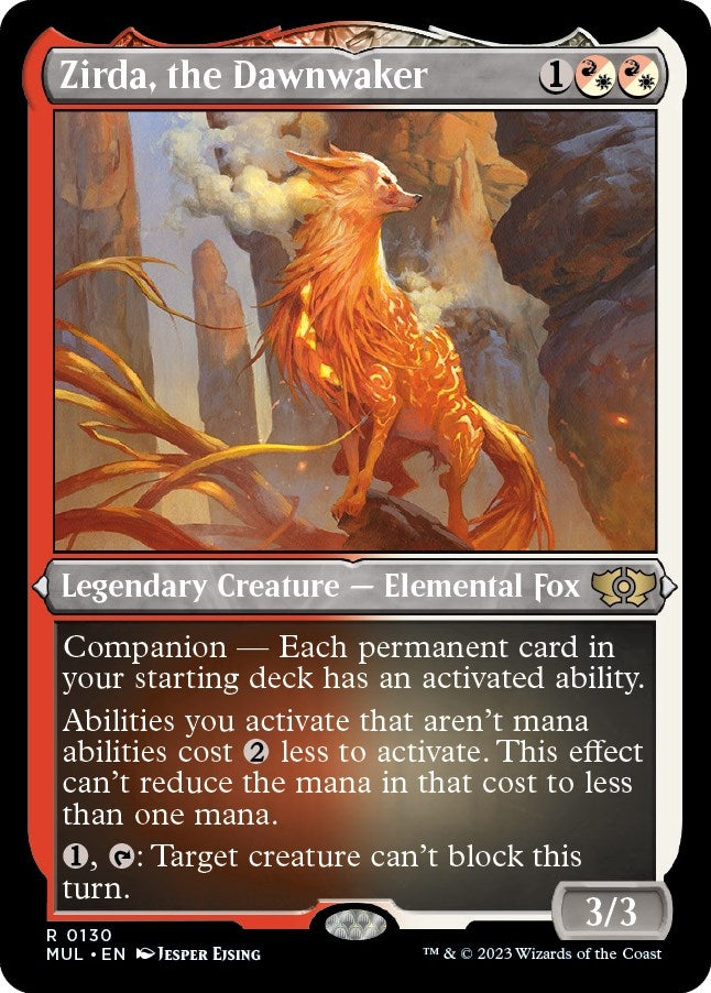 Zirda, the Dawnwaker (Foil Etched) (130) (March of the Machine: Multiverse Legends)