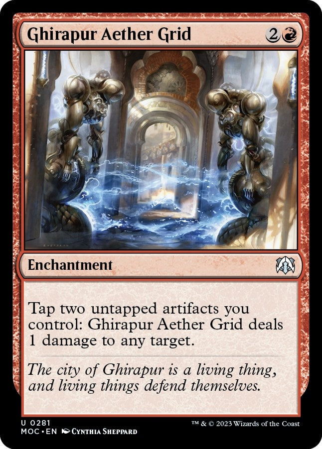 Image for Ghirapur Aether Grid (281) - Magic: The Gathering
