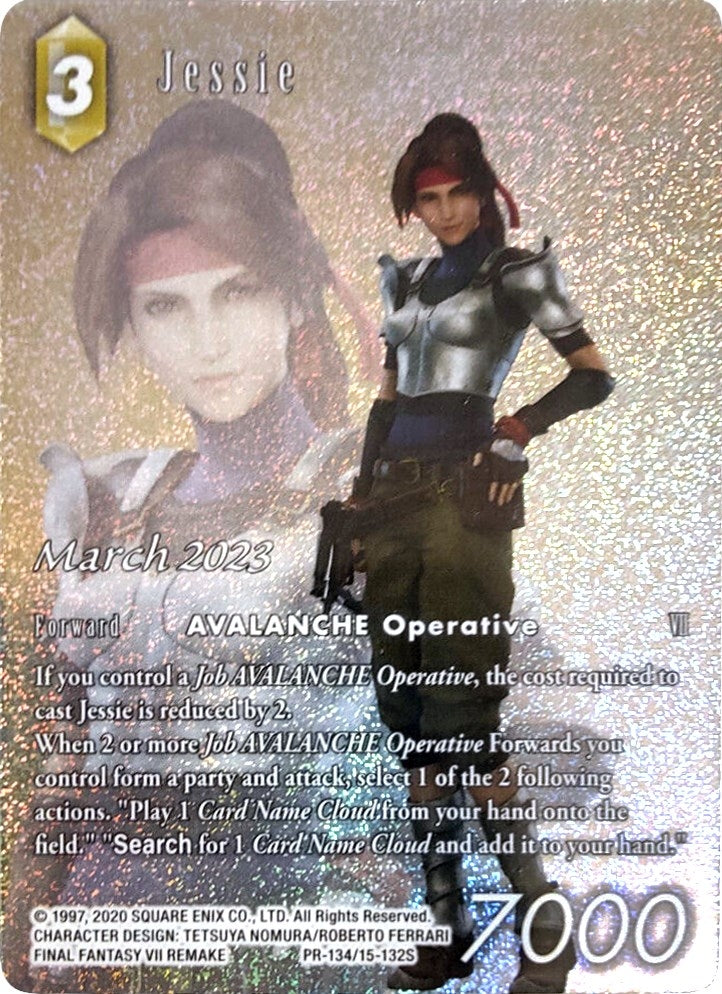 Image for Jessie (March 2023) (PR-134/15-132S) (FF: Promo Cards) (PR) - Final Fantasy TCG