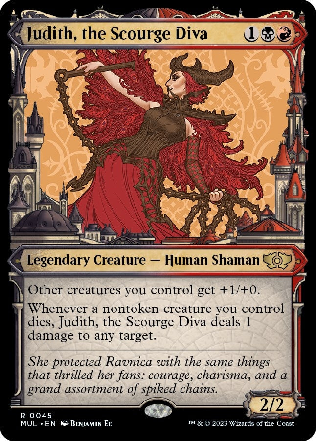 Image for Judith, the Scourge Diva (45) (March of the Machine: Multiverse Legends) (MUL) - Magic: The Gathering