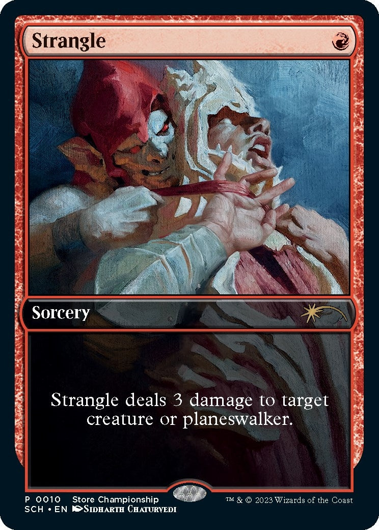 Image for Strangle (10) (Game Day & Store Championship Promos) - Magic: The Gathering