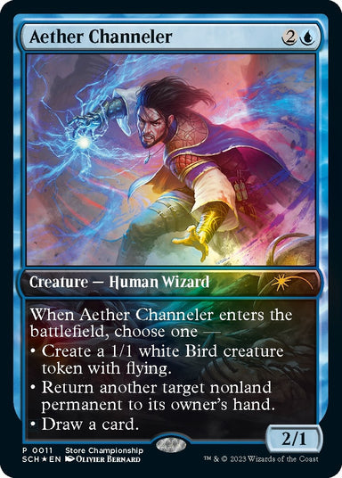 Image for Aether Channeler (11) (Game Day & Store Championship Promos) - Magic: The Gathering