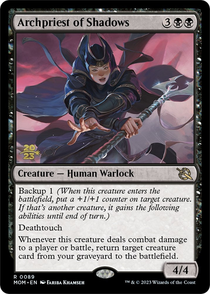 Image for Archpriest of Shadows (89) (Prerelease Cards) (PRE) - Magic: The Gathering