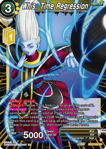 Whis, Time Regression - BT21-104