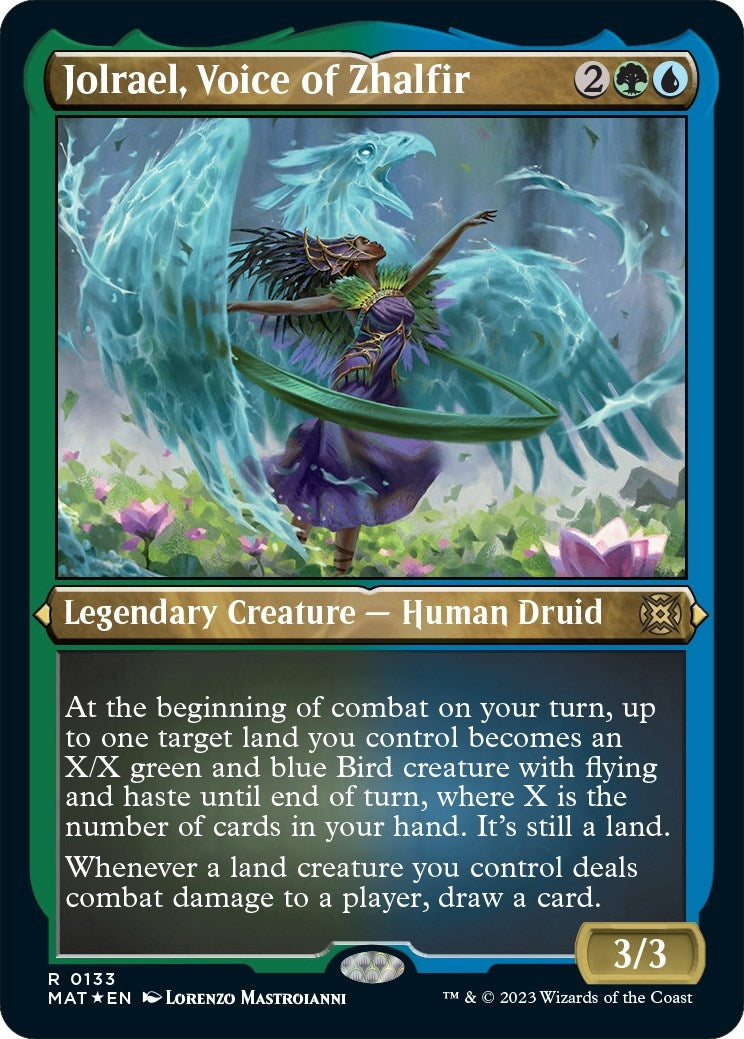 Image for Jolrael, Voice of Zhalfir (Foil Etched) (133) (March of the Machine: The Aftermath) (MAT) - Magic: The Gathering