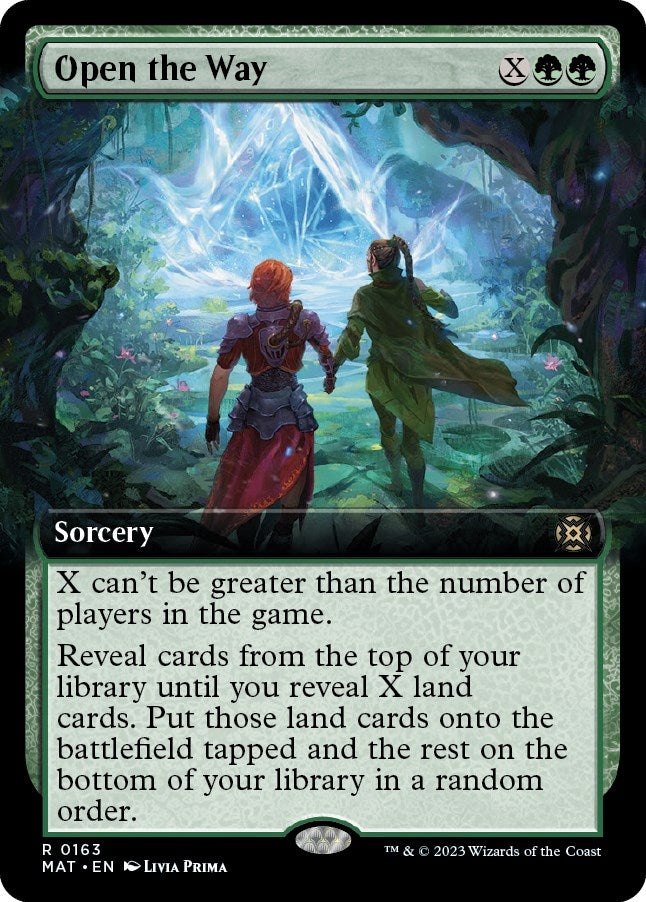 Open the Way (Extended Art) (163) (March of the Machine: The Aftermath)