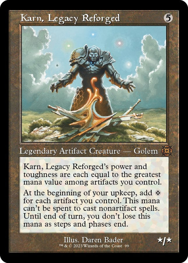Karn, Legacy Reforged (Retro Frame) (99) (March of the Machine: The Aftermath)