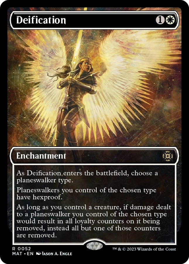 Image for Deification (Showcase) (52) (March of the Machine: The Aftermath) (MAT) - Magic: The Gathering