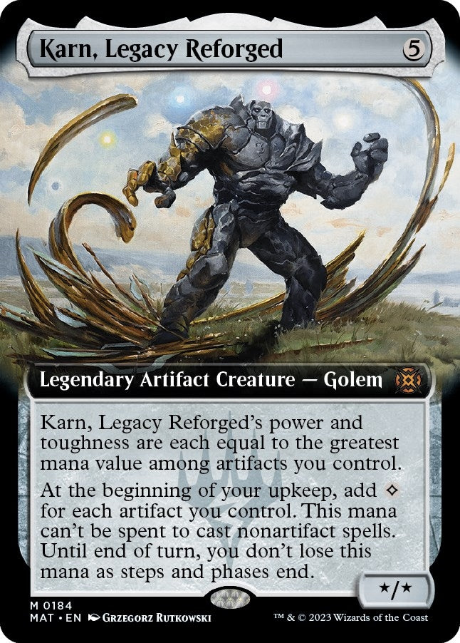 Karn, Legacy Reforged (Extended Art) (184) (March of the Machine: The Aftermath)