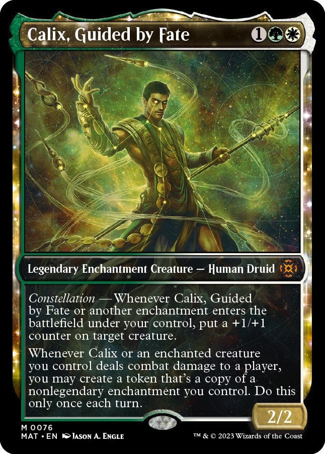 Calix, Guided by Fate (Showcase) (76) (March of the Machine: The Aftermath)