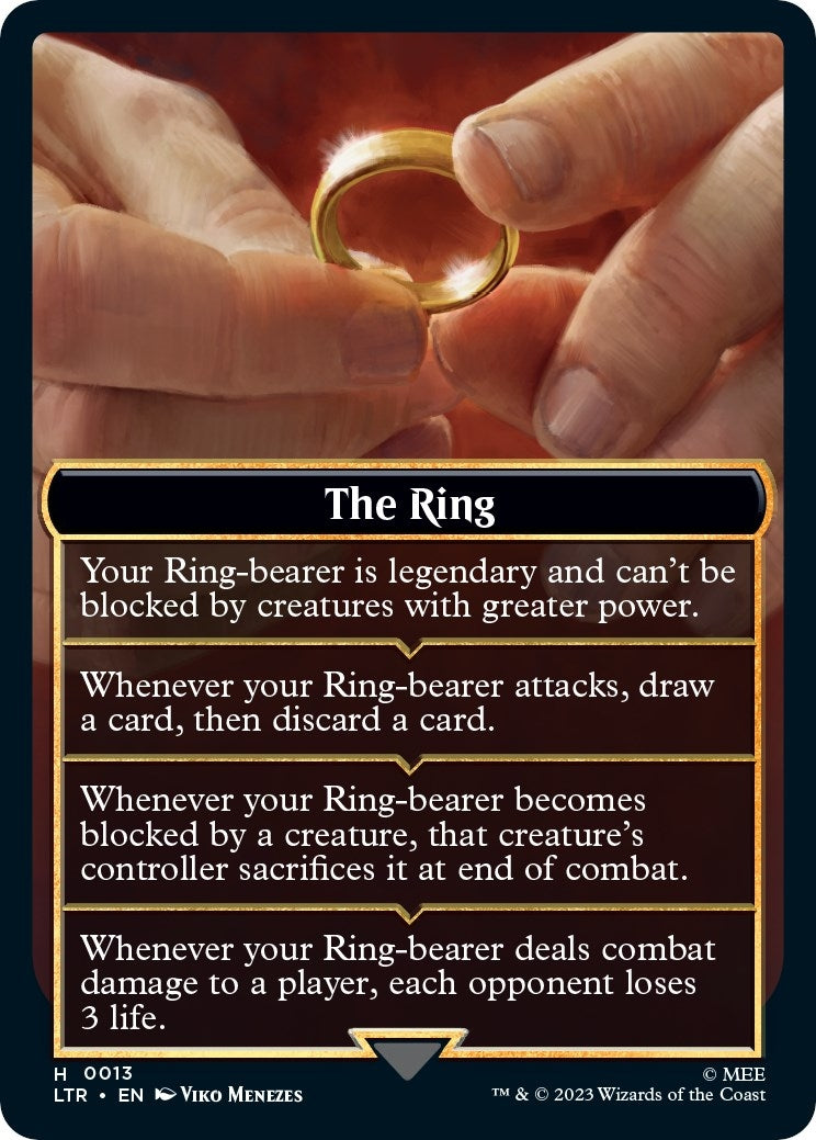 Image for The Ring Helper Card (13) (LTR) - Magic: The Gathering