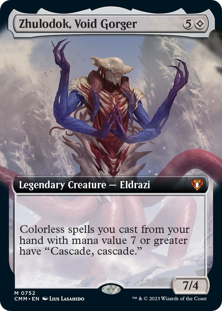 Image for Zhulodok, Void Gorger (Extended Art) (752) (Commander Masters) - Magic: The Gathering