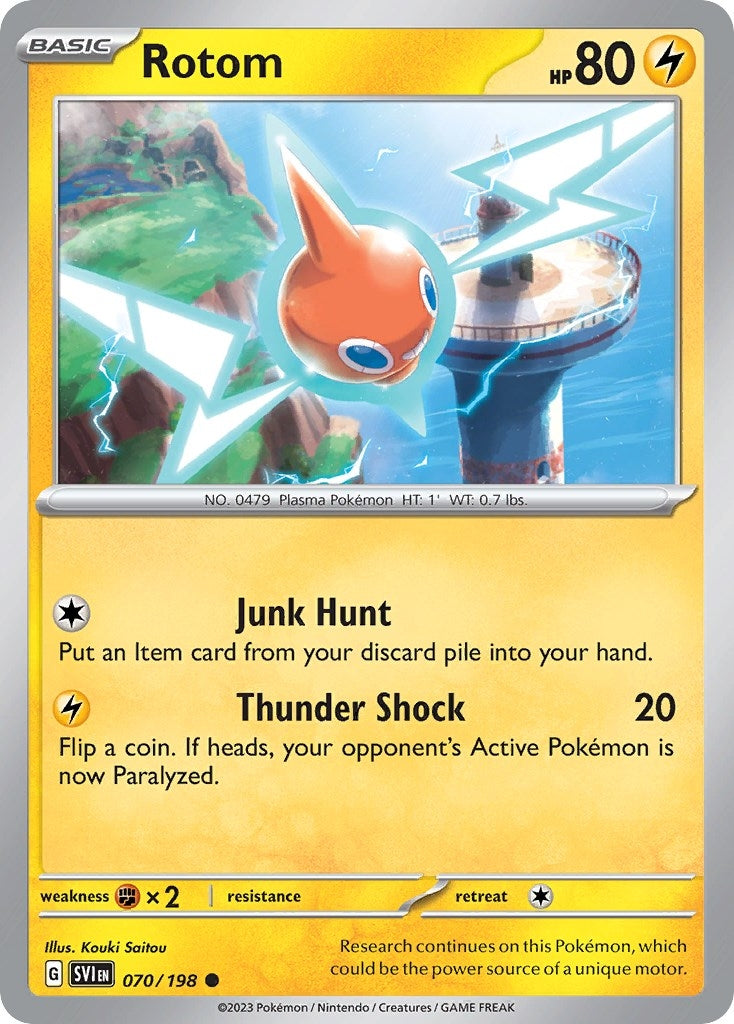 Rotom - 070/198 (Cosmos Holo) (070/198) (Miscellaneous Cards & Products)