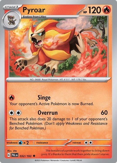 Pyroar - 032/193