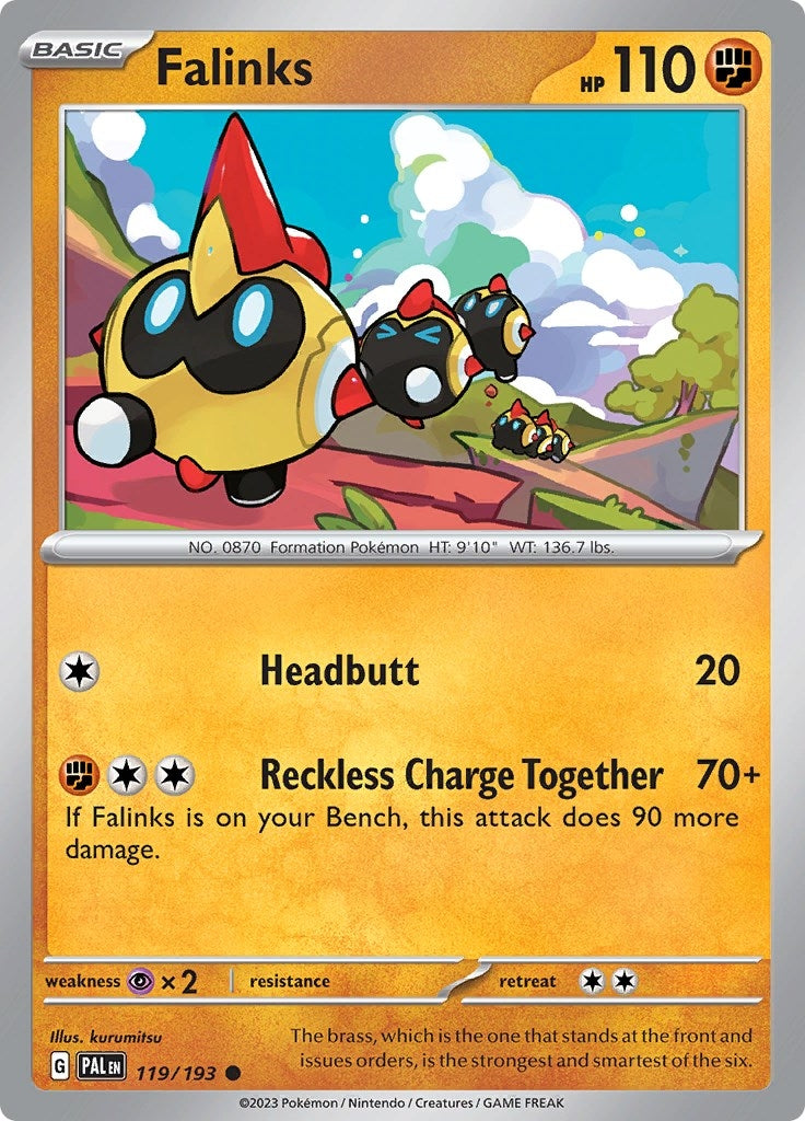 Image for Falinks (119/193) (SV02: Paldea Evolved) - Pokemon