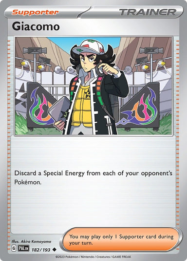 Image for Giacomo (182/193) (PAL) - Pokemon