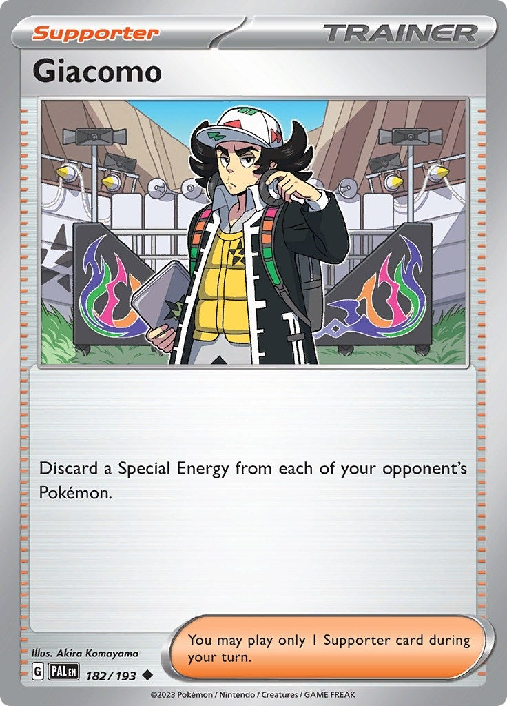 Image for Giacomo (182/193) (PAL) - Pokemon