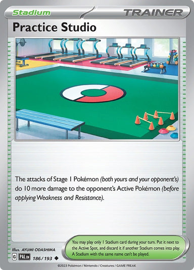 Image for Practice Studio (186/193) (SV02: Paldea Evolved) - Pokemon