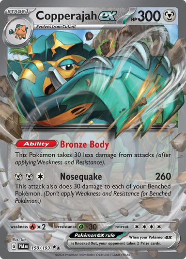 Image for Copperajah ex (150/193) (SV02: Paldea Evolved) - Pokemon