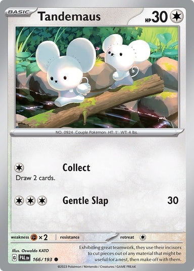 Image for Tandemaus (166/193) (SV02: Paldea Evolved) - Pokemon