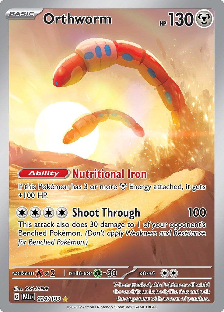 Image for Orthworm (224/193) (PAL) - Pokemon