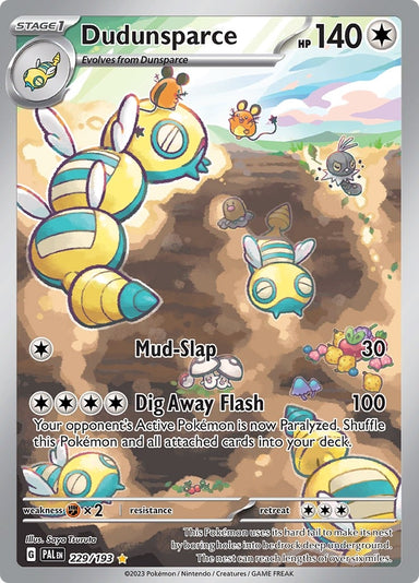 Image for Dudunsparce (229/193) (SV02: Paldea Evolved) - Pokemon