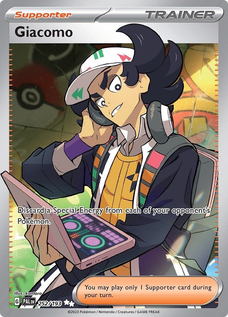 Image for Giacomo (252/193) (PAL) - Pokemon