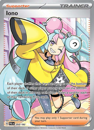 Image for Iono (254/193) (PAL) - Pokemon