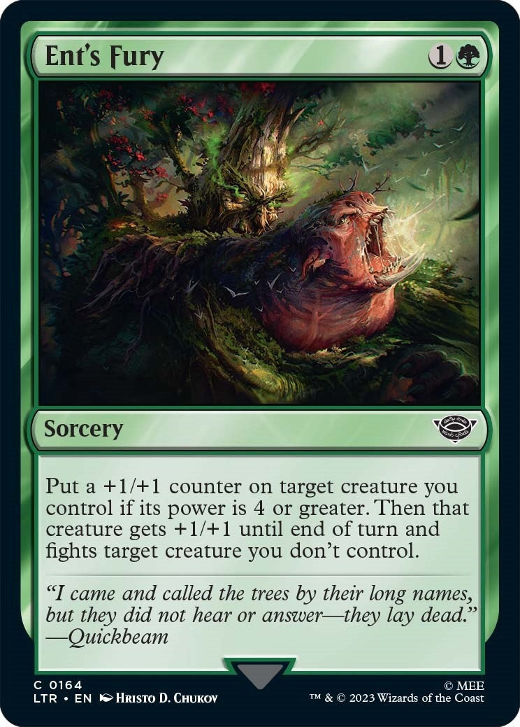 Image for Ent's Fury (164) (LTR) - Magic: The Gathering