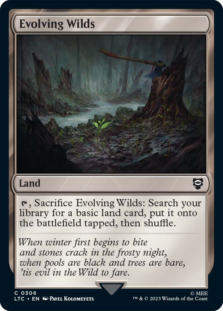 Image for Evolving Wilds (306) (LTC) - Magic: The Gathering