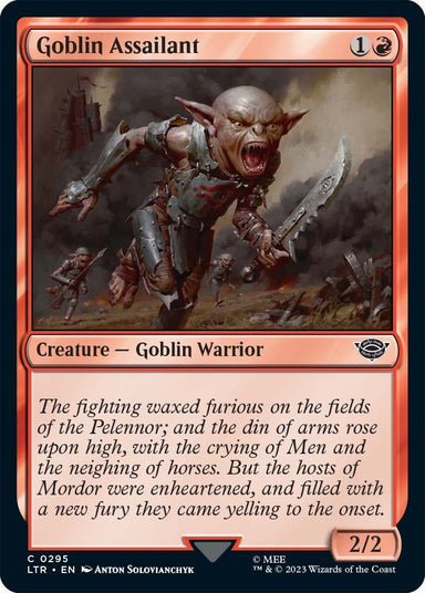 Image for Goblin Assailant (295) (LTR) - Magic: The Gathering