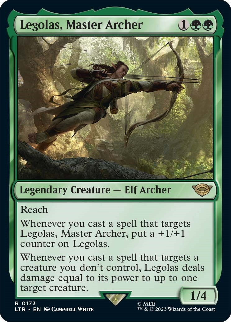 Image for Legolas, Master Archer (173) (LTR) - Magic: The Gathering