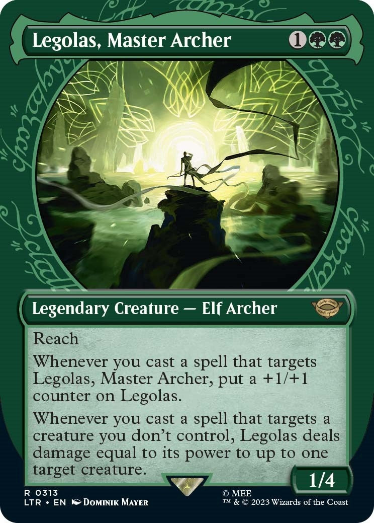 Image for Legolas, Master Archer (Showcase) (313) (LTR) - Magic: The Gathering