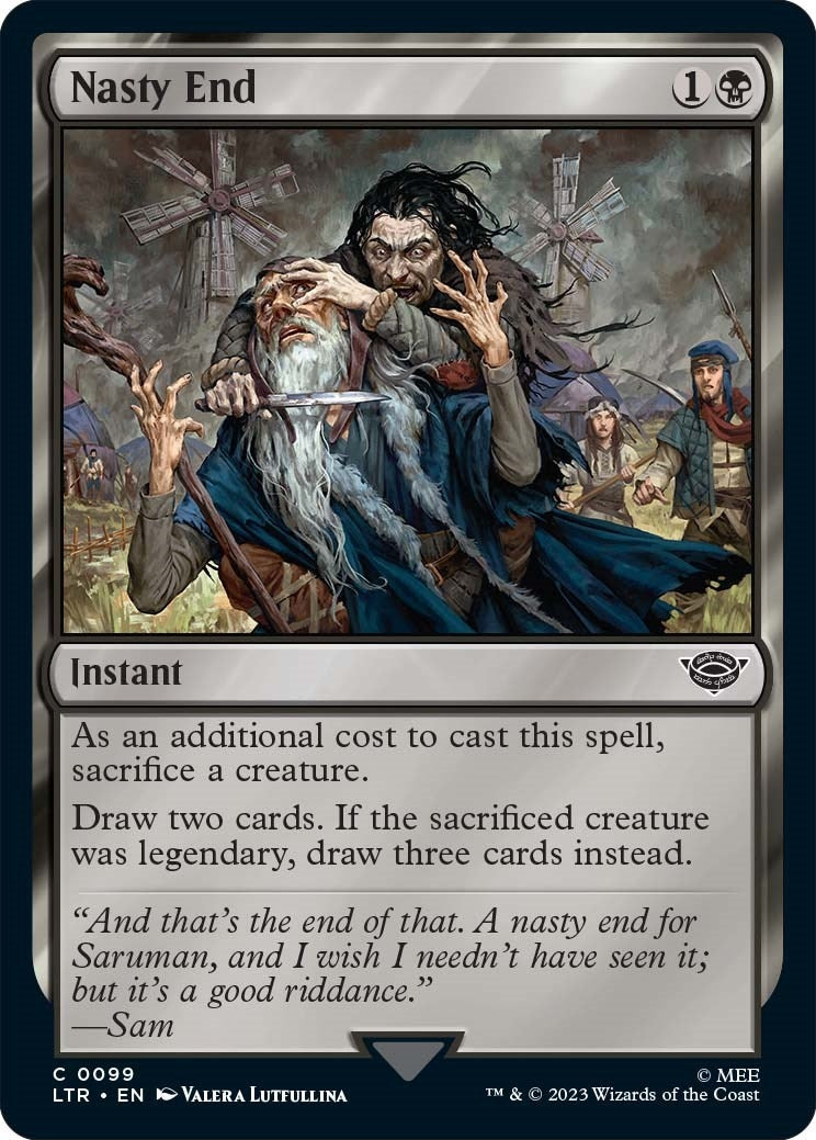 Image for Nasty End (99) (LTR) - Magic: The Gathering