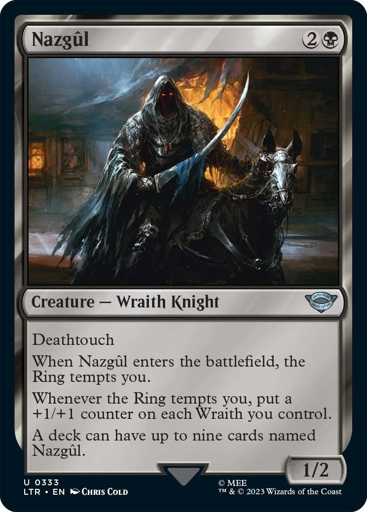 Image for Nazgul (0333) (333) (LTR) - Magic: The Gathering