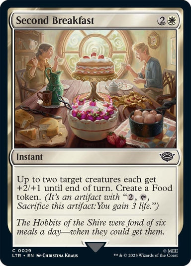 Image for Second Breakfast (29) (LTR) - Magic: The Gathering