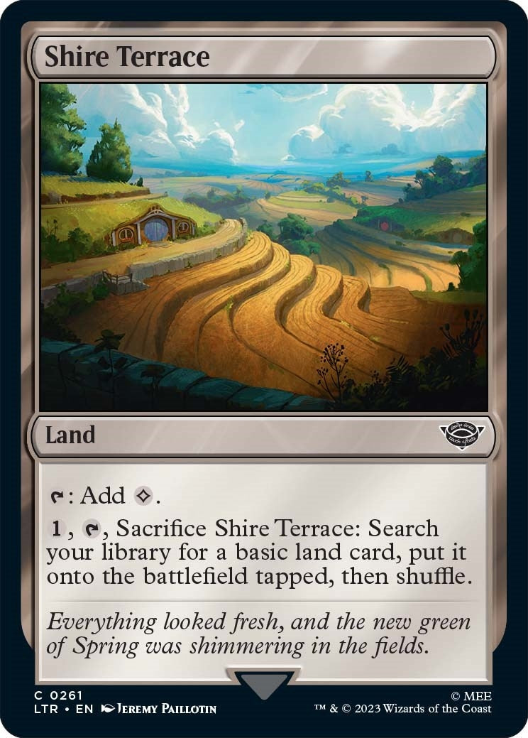 Image for Shire Terrace (261) (LTR) - Magic: The Gathering