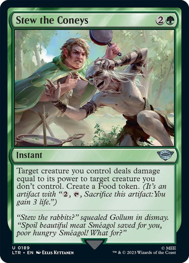 Image for Stew the Coneys (189) (LTR) - Magic: The Gathering