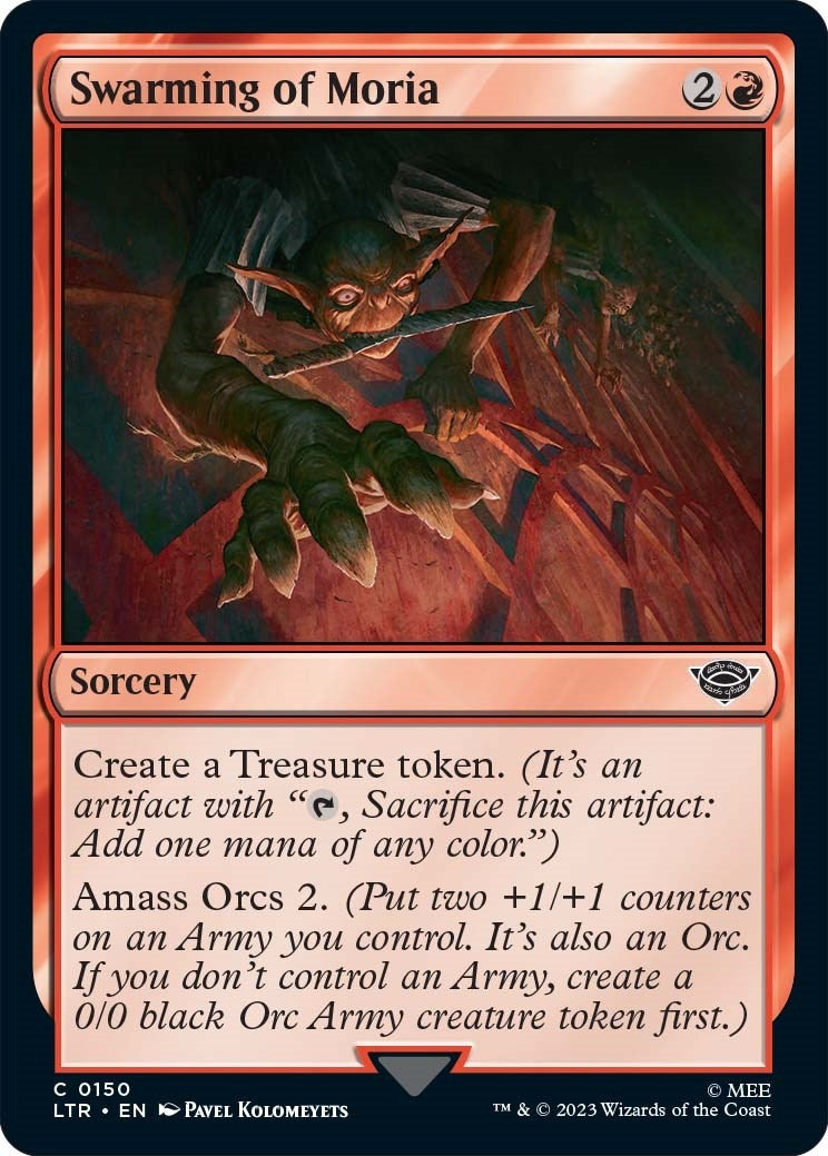 Image for Swarming of Moria (150) (LTR) - Magic: The Gathering