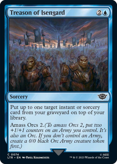 Image for Treason of Isengard (74) (LTR) - Magic: The Gathering